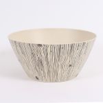 Bowl with Wood Pattern, Bamboo Fibre, 24 cm