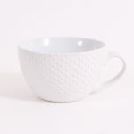 Jumbo Mug - White/Turquoise/Graybrown