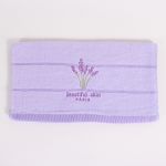 Lavender Patterned Hand Towel, 34×75 cm