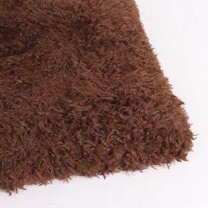 Szőrös takaró, barna, 200×230 cm ― Contieurope