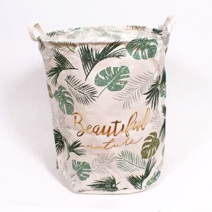 Laundry Basket - Tropical Leaves ― Contieurope