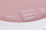 Wall Clock in Pastel Pink