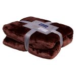Blanket - Flannel, Dark Brown