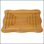 Bamboo plate mat